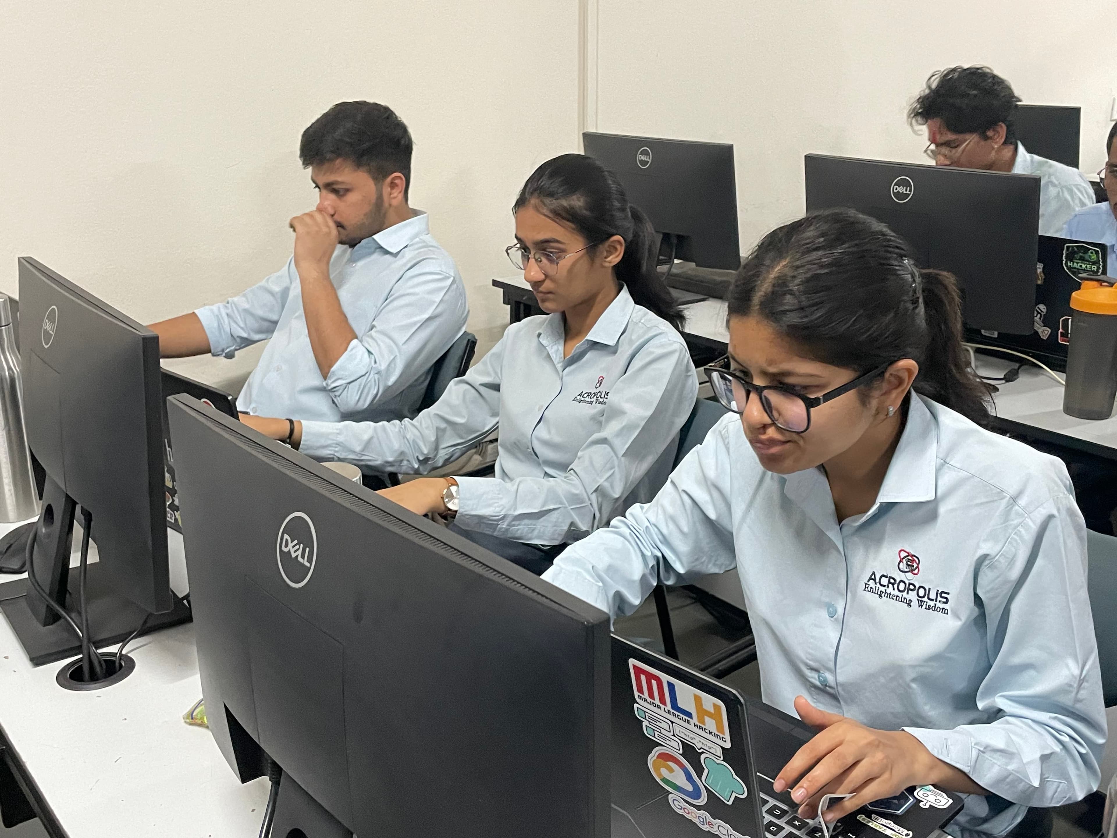 ChakraVue-powered CTF in session at a participating institute.