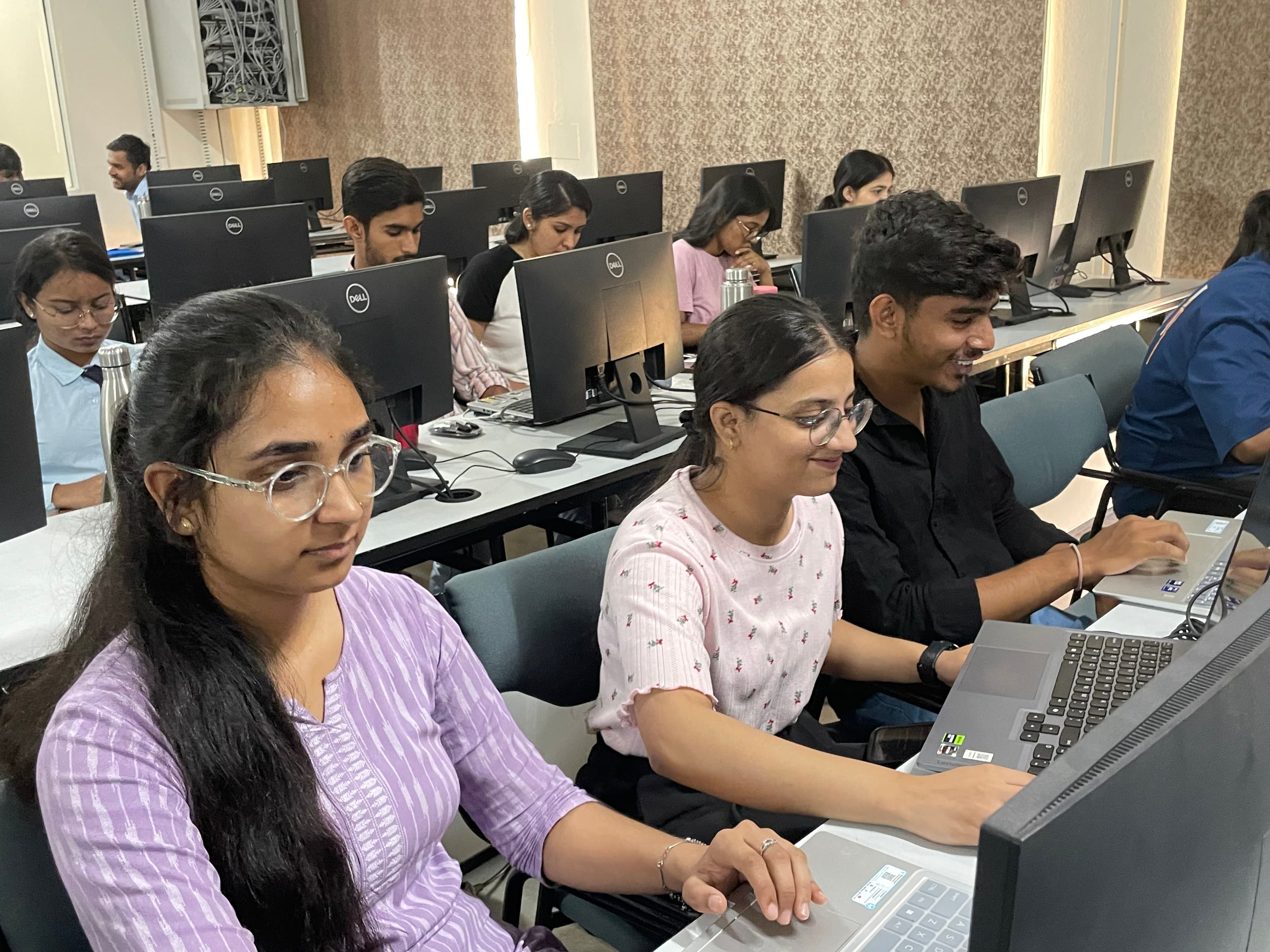 ChakraVue-powered CTF in session at a participating institute.