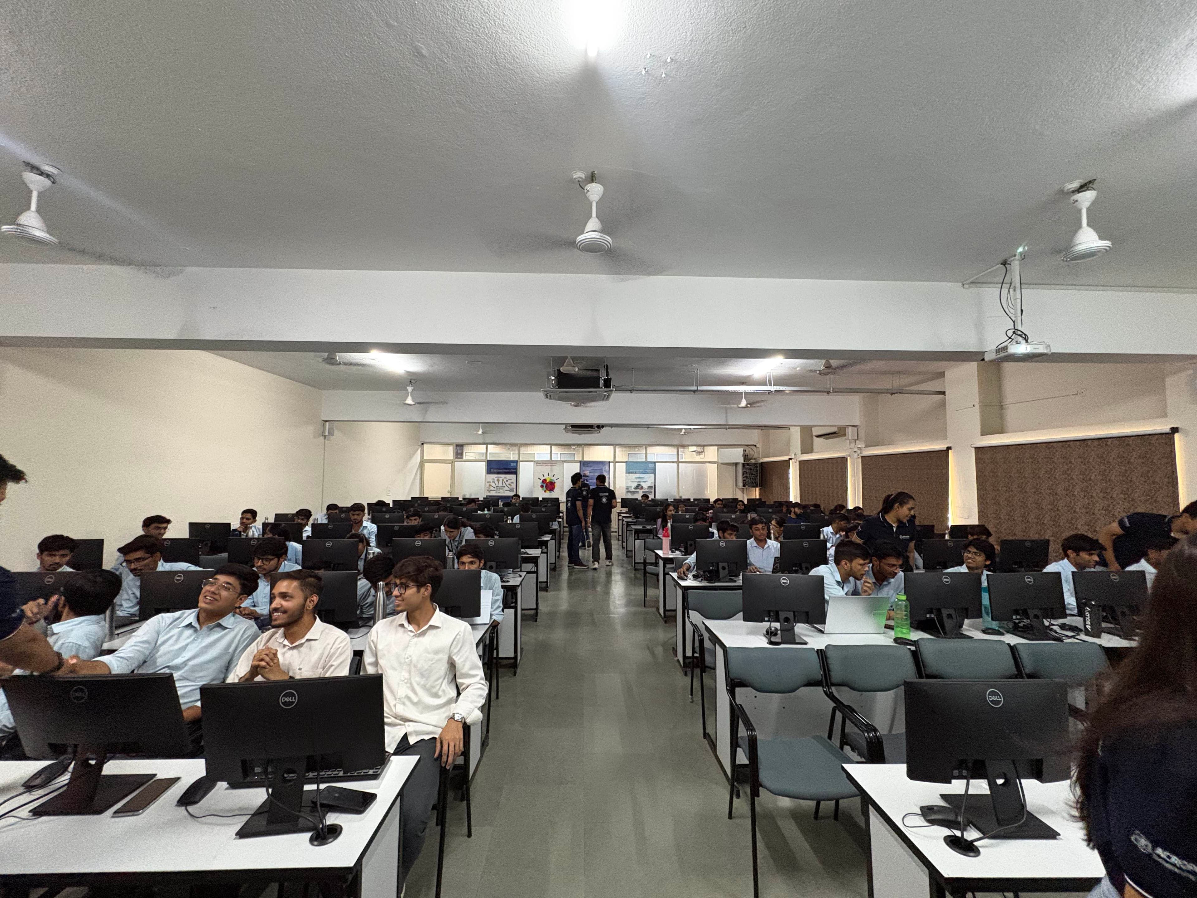 ChakraVue-powered CTF in session at a participating institute.